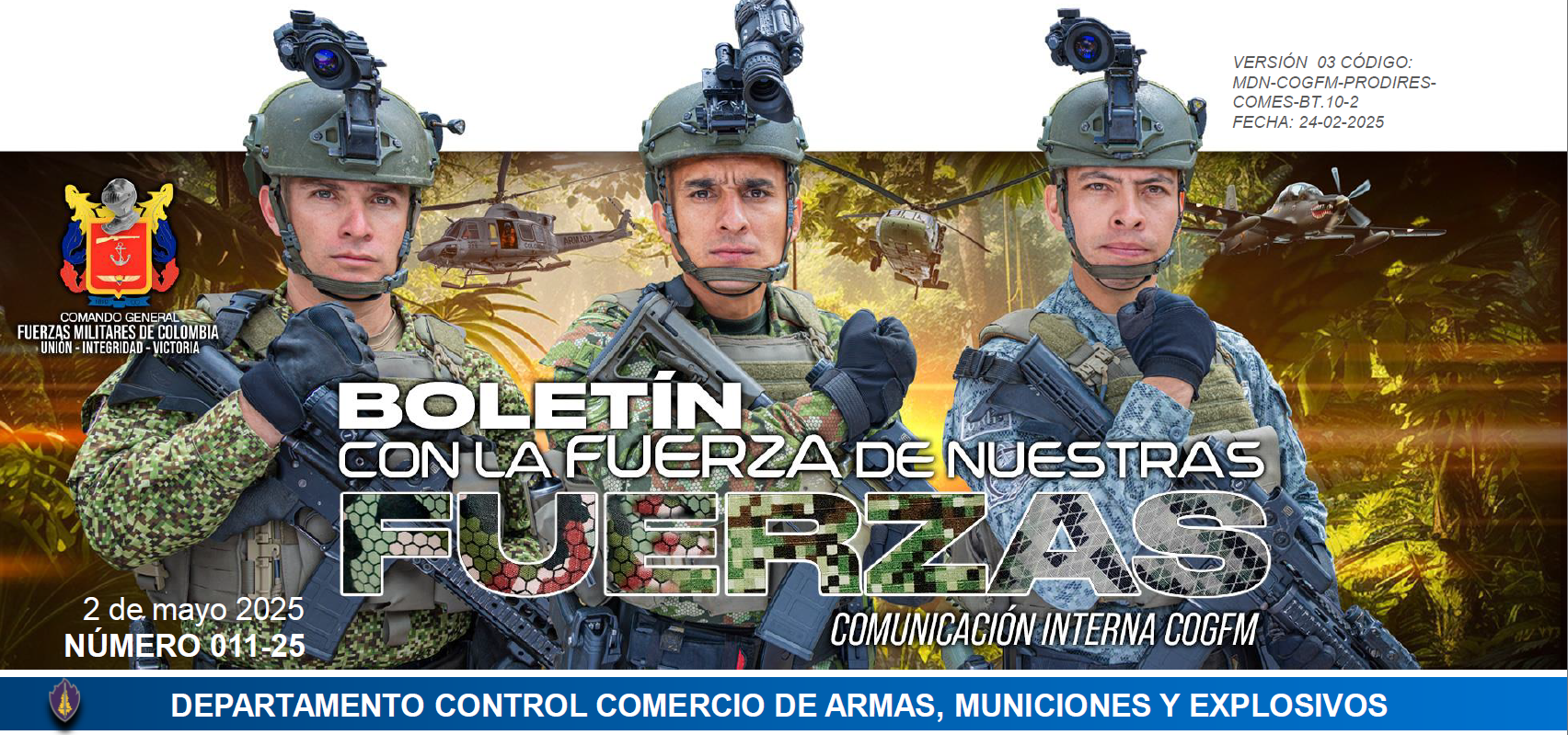 Boletín con la fuerza de nuestras fuerzas